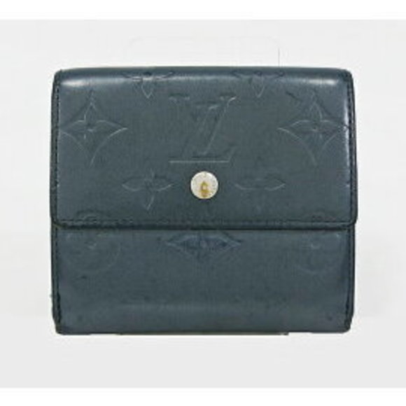 Louis Vuitton Wallet Monogram Matte Noir Black - Picture 1 of 3